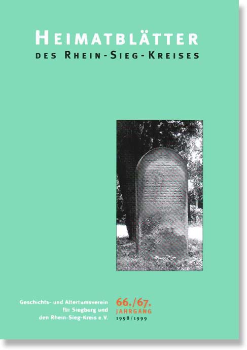Cover Heimatbl&auml;tter des Rhein-Sieg-Kreises 1998/1999