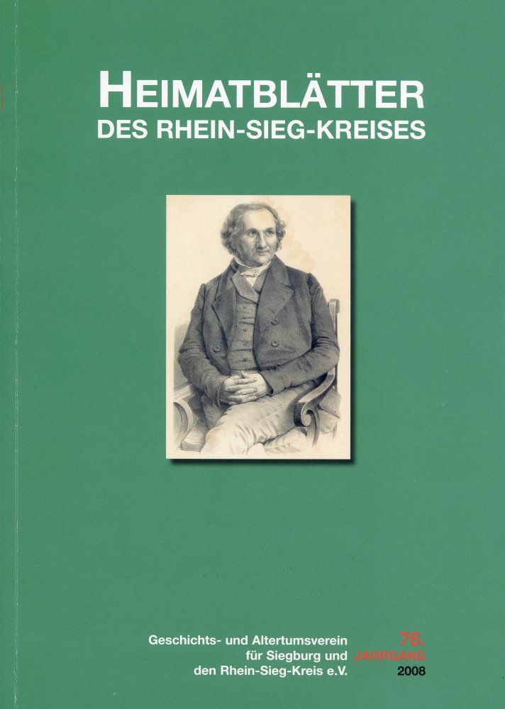 Cover Heimatbl&auml;tter des Rhein-Sieg-Kreises 2008