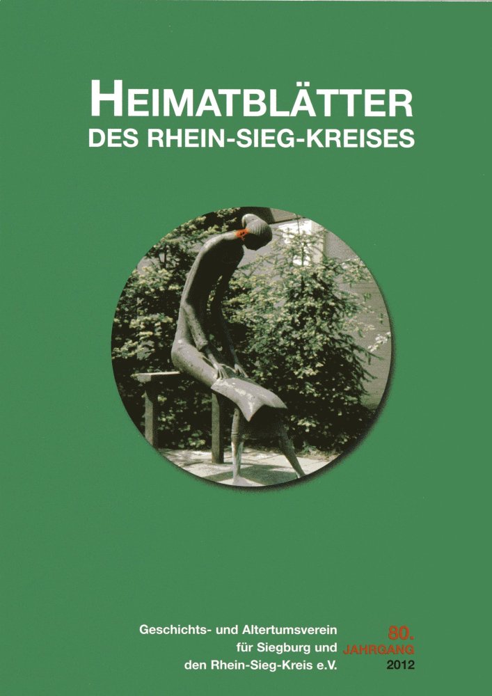 Cover Heimatbl&auml;tter des Rhein-Sieg-Kreises 2012